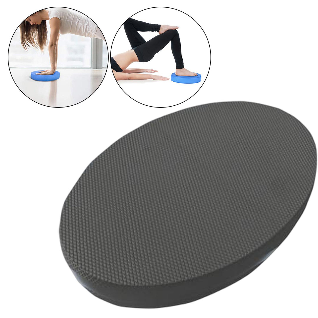 Premium Yoga Balance Mat – Non-Slip Foam Kneeling Cushion, Oval Shape Soft Plank for Massage, Balance & Fitness Training,