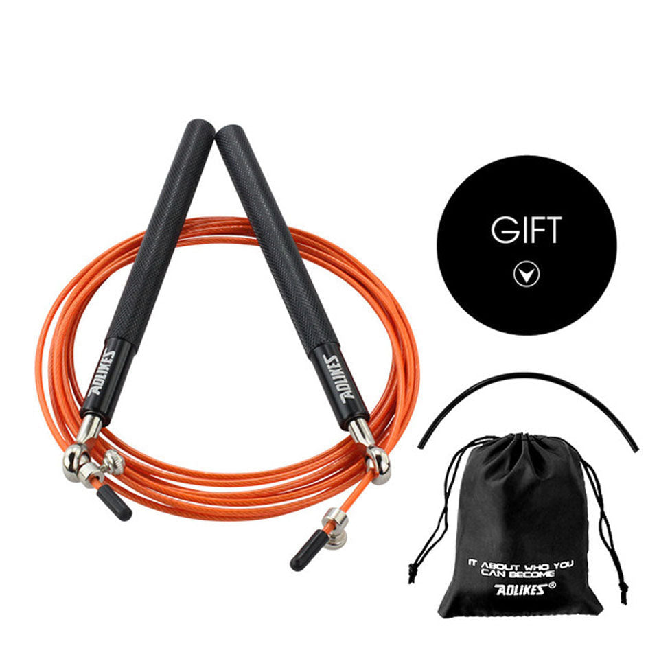 Premium Crossfit Jump Rope – Professional Speed Skipping Rope for MMA, Boxing, Fitness Training, Weight Loss, Adjustable PVC