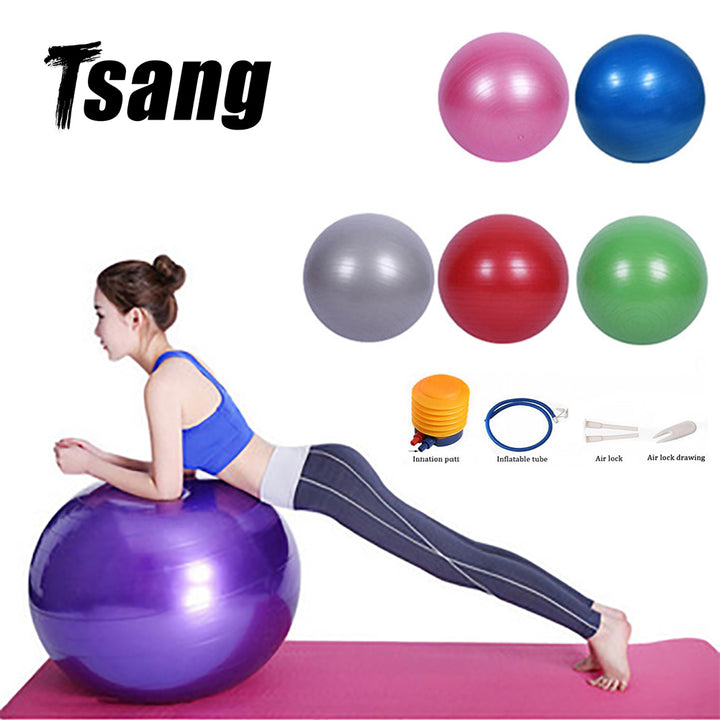 High-Quality Yoga Ball for Fitness, Pilates, and Balance – Durable Gym Exercise Ball, Perfect for Core Strength, Stability