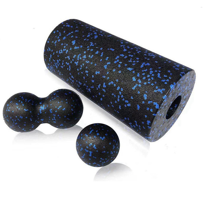 Premium Foam Roller Set for Muscle Recovery, Yoga, and Fascia Release, High-Density EPP Back Roller Massage Balls for Men