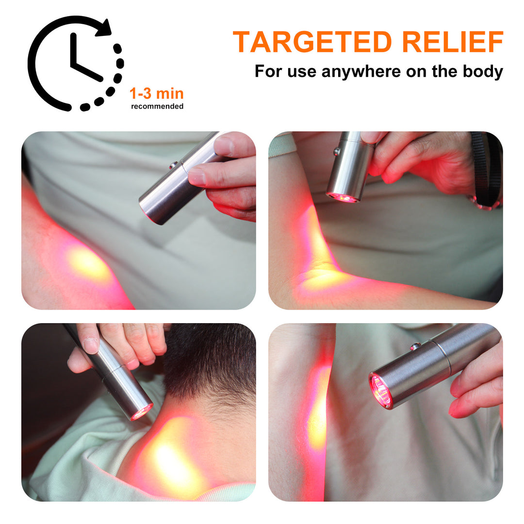 Premium Red Light Therapy Device for Acne Treatment & Skin Firming | 630nm, 660nm, 850nm & 940nm Infrared | Anti-Aging, 