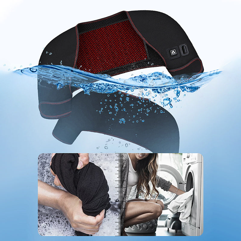 Premium Electrically Heated Shoulder Protector for Cervical Vertebra Warmer, Massage Therapy Cuff for Shoulder Soreness 