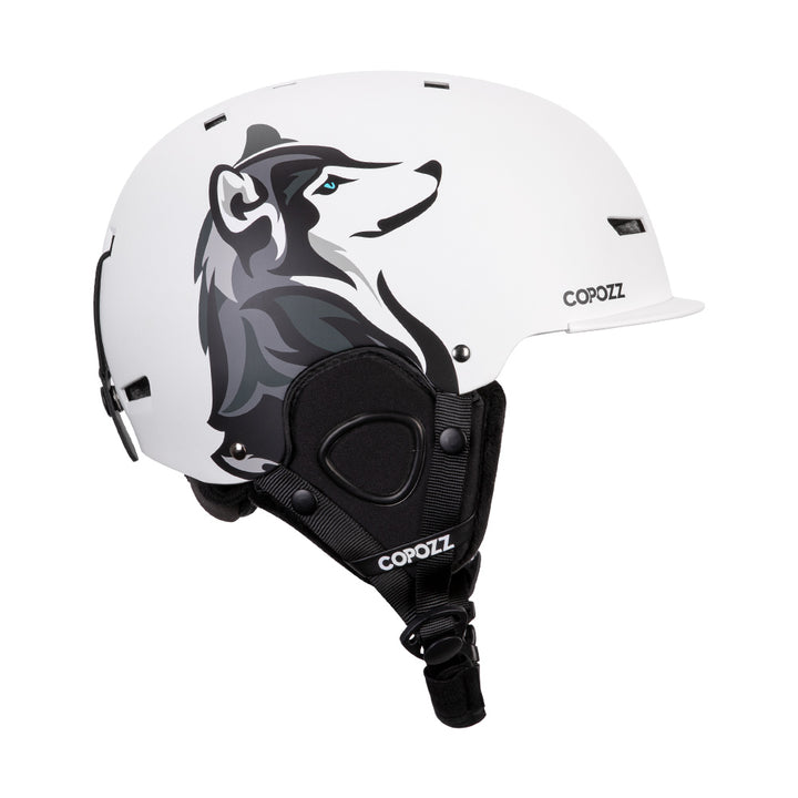 High-Quality Ski Helmet for Adults & Kids - Anti-Impact, Half-Covered Design, Warm Adjustable Fit, CE Certified, ABS + EPS 