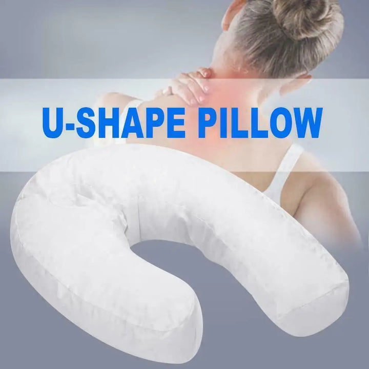 Premium Side Sleeping Pillow – Therapeutic Neck & Spine Support – Cotton Pregnancy Sleeper Pillow for Back & Neck Pain Relief