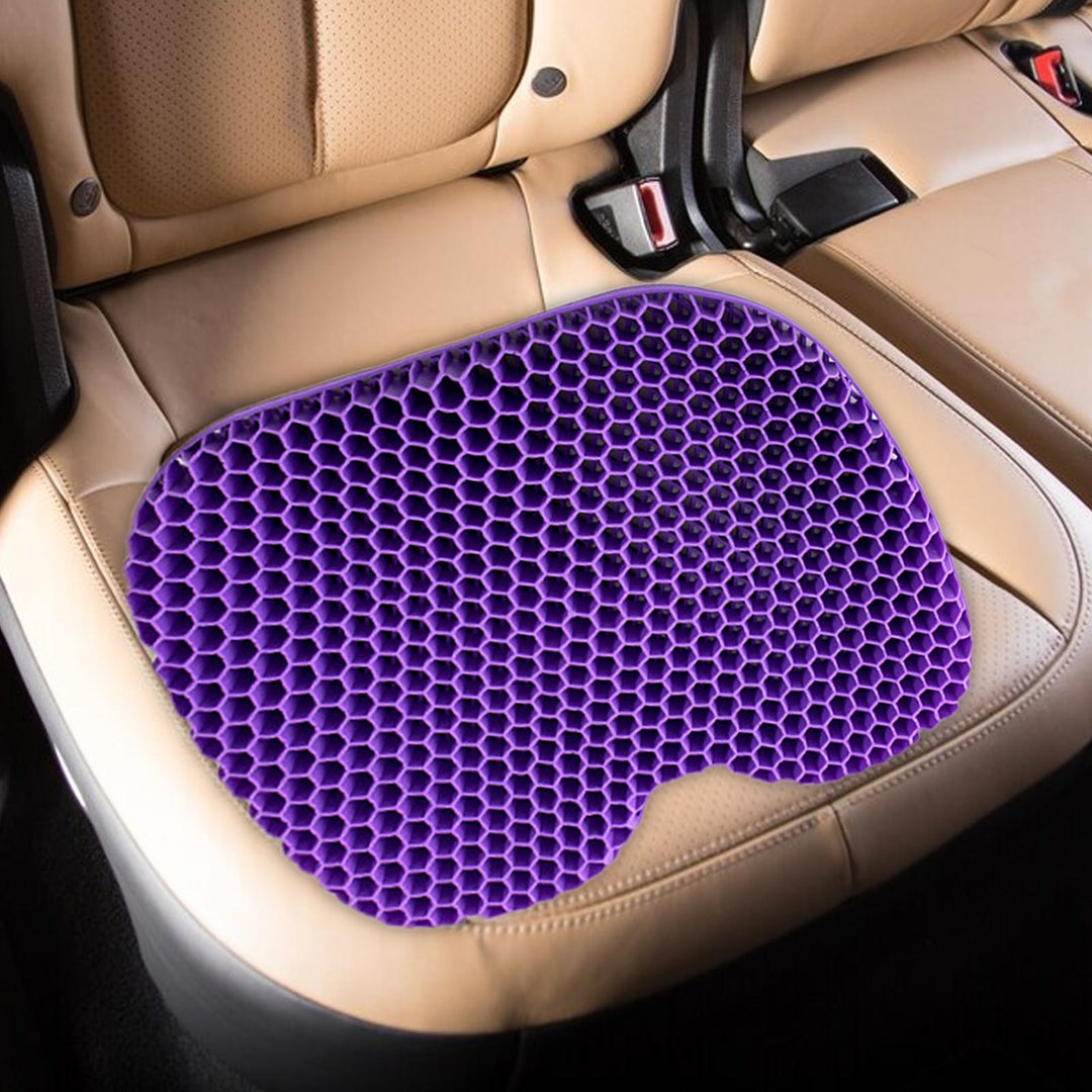 Premium 3D Gel Seat Cushion for Pressure Relief – Breathable, U-Shaped Honeycomb Chair Pad for Office, Car, & Home Use, 