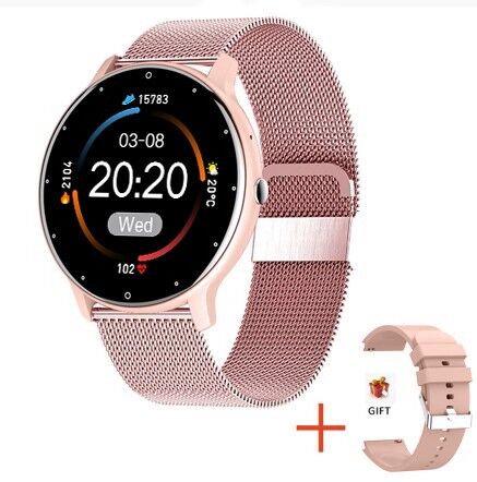 Premium Sport Smartwatch for Women – Bluetooth Call, IP68 Waterproof, Fitness Tracker, Health Monitoring, 1.2" HD 