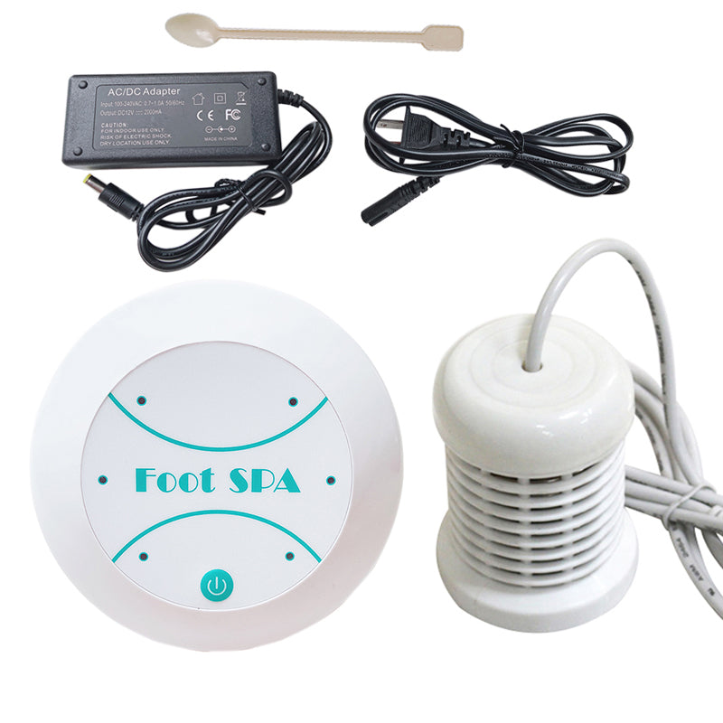 Premium Ionic Foot Detox Machine for Foot Spa, Relaxation, and Pain Relief Therapy – Mini Aqua Foot Bath Detoxifier with 