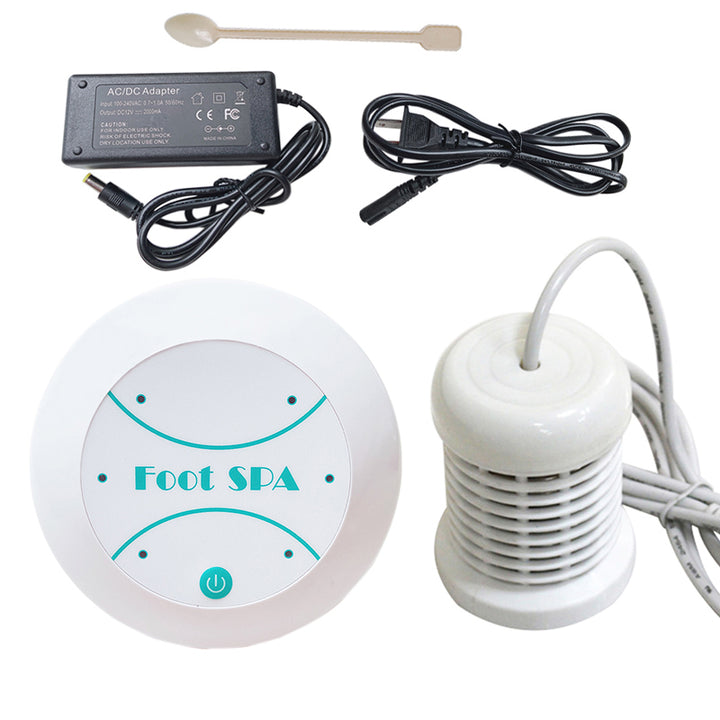 Premium Ionic Foot Detox Machine for Foot Spa, Relaxation, and Pain Relief Therapy – Mini Aqua Foot Bath Detoxifier with 