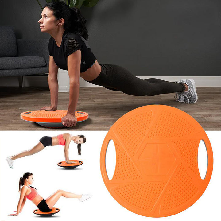 Premium Portable Balance Board - 360° Skid-Proof Wobble Trainer for Core Stability, Yoga, Cardio & Balance Exercises,