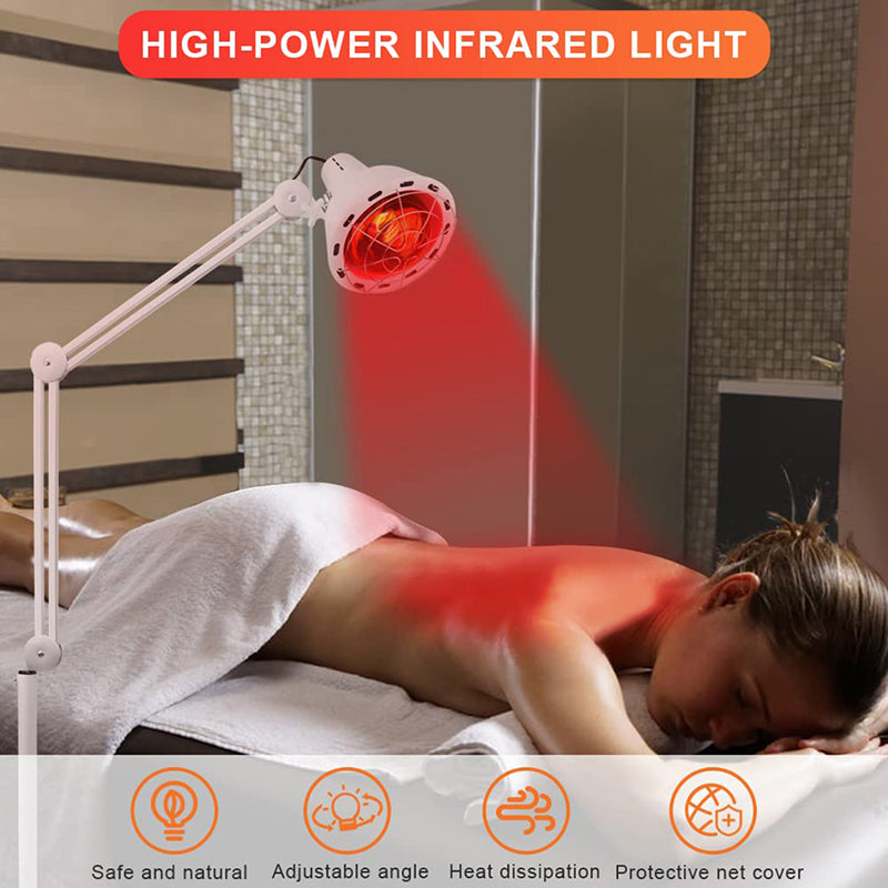 Premium Infrared Therapy Bulb 100W 150W for Deep Heat Pain Relief, Muscle Relaxation, Body Ache, Neck, Joint, and Arthritis