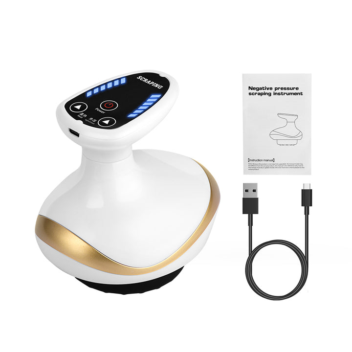 Premium Cupping Massager LCD Display Vacuum Suction Cups EMS Anti-Cellulite Fat Burner, Slimming Therapy with Magnet &