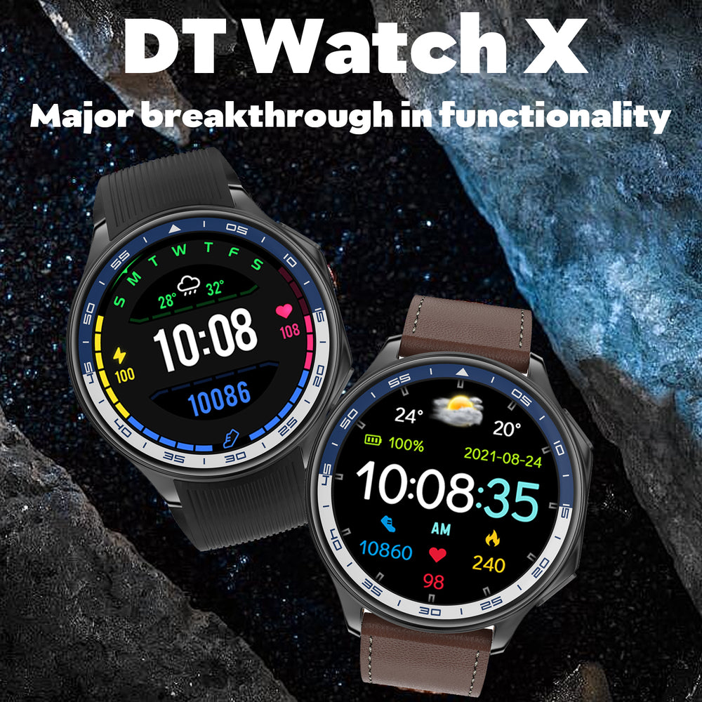 Premium Smartwatch for Men – 1.43'' 3D Surround Vision Display, 4GB RAM, 32GB Storage, Bluetooth Calling, Waterproof, Heart 