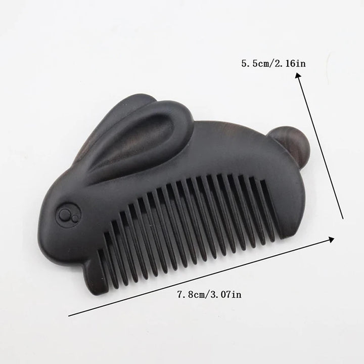 Premium Wood Nose Massager for Blood Circulation, Gua Sha Tool, Trigger Point Therapy, Pedicure Massage Comb with Acupoint