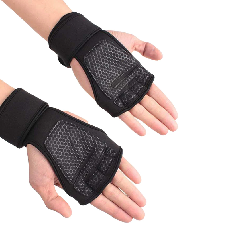 Premium Workout Gloves for Men & Women - Fitness, Bodybuilding, Weightlifting & Gym Palm Protectors with Hand & Wrist Support