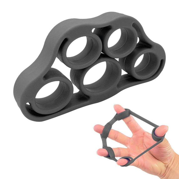 Premium Silicone Wrist Stretcher & Finger Gripper Expander - 5-Finger Carpal Strength Trainer for Hand, Grip & Injury Recover