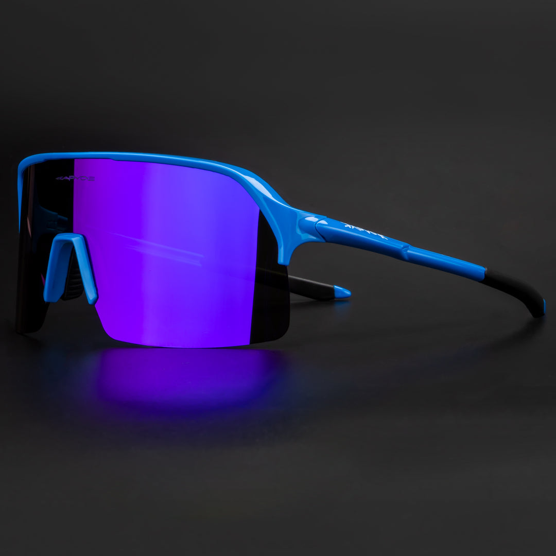 Premium Polarized Cycling Sunglasses – UV Protection, HD Lens, 1 or 4 Lens Options for Road, Mountain Bike & Outdoor Sports