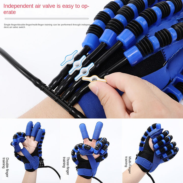 Premium Hand Rehabilitation Robot Gloves for Stroke Recovery | Physiotherapy Tool for Hemiplegia | Finger Trainer for Adults