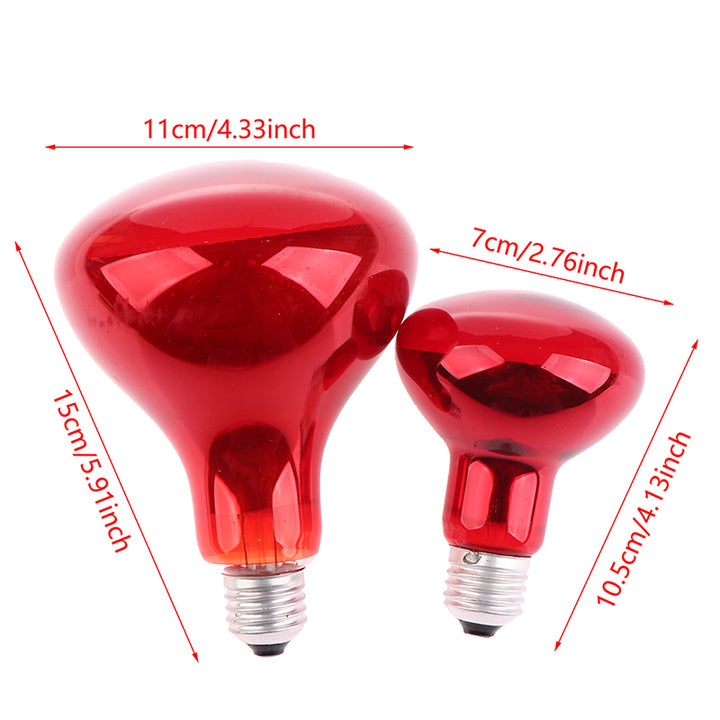 Premium Infrared Therapy Bulb 100W 150W for Deep Heat Pain Relief, Muscle Relaxation, Body Ache, Neck, Joint, and Arthritis