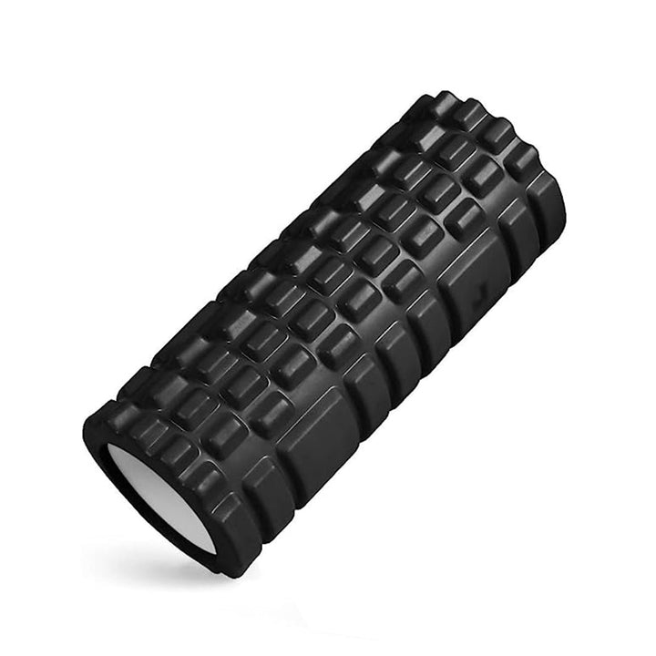 Premium Yoga Foam Roller for Muscle Recovery and Back Massage, 33*14cm Grid Axis Design, High-Density Foam, Ideal for Muscle