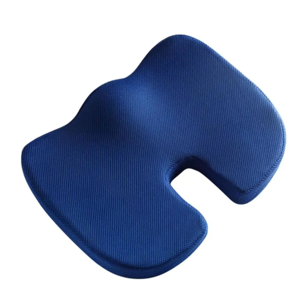 Premium Non-Slip Gel & Memory Foam Cushion – Ergonomic Coccyx Support for Office Chairs, Cars, and Long Sitting Comfort