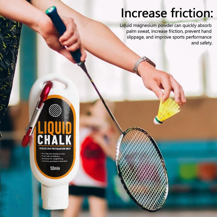 Premium Anti-Slip Liquid Chalk for Fitness, Rock Climbing & Sports - Sweat-Absorbent Magnesium Powder for Enhanced Grip, 