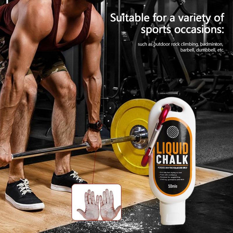 Premium Anti-Slip Liquid Chalk for Fitness, Rock Climbing & Sports - Sweat-Absorbent Magnesium Powder for Enhanced Grip, 