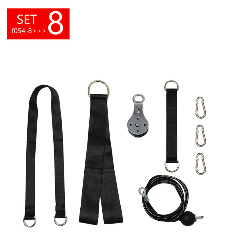 Premium Cable Pulley System – Adjustable Gym Fitness Equipment for Lat Pull, Tricep, Bicep, Back & Shoulder Workout, High 