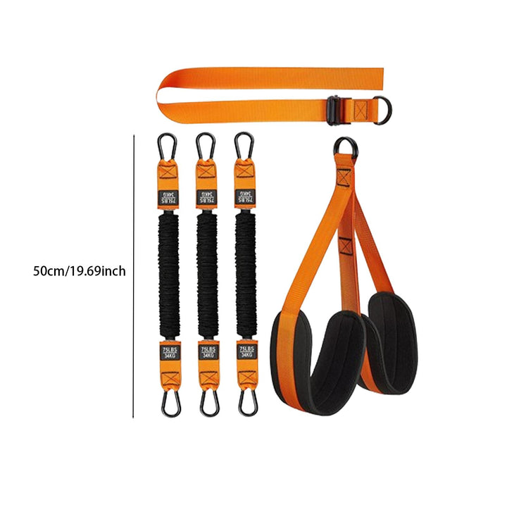 Premium Pull-up Assistance Bands for Fitness Training – Elastic Resistance Bands with Steel Buckle for Home Workout, 