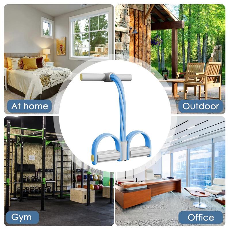 Premium Pedal Resistance Band – Multifunctional Arm, Leg, and Abdominal Trainer for Weight Loss, Bodybuilding, and Full-Body