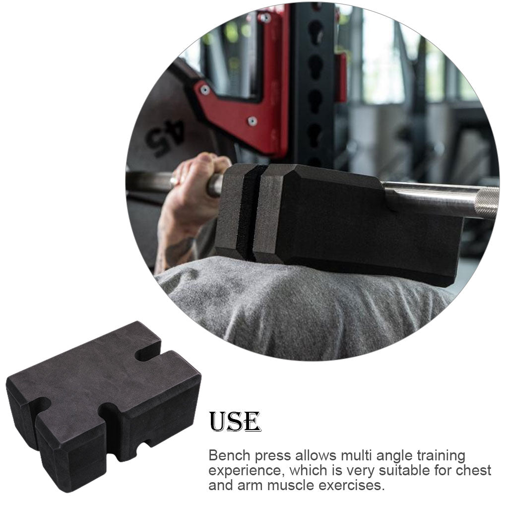 Premium Bench Press Block – Portable Chest Press Board for Strength Training, Adjustable Height for Shoulder & Chest 