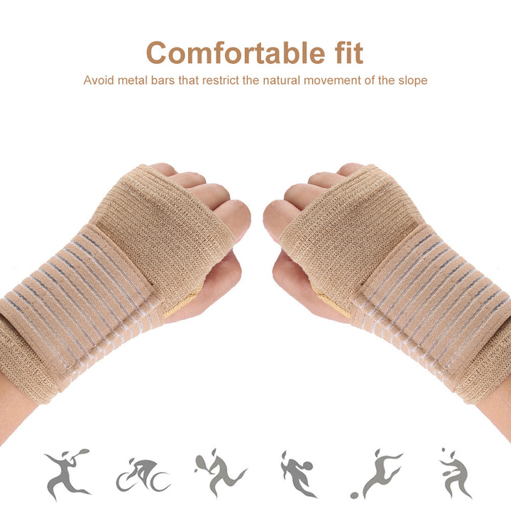 Premium Sports Wrist Support – Neoprene Elastic Bandage for Basketball, Fitness & Hand Palm Protection, Adjustable Winding 