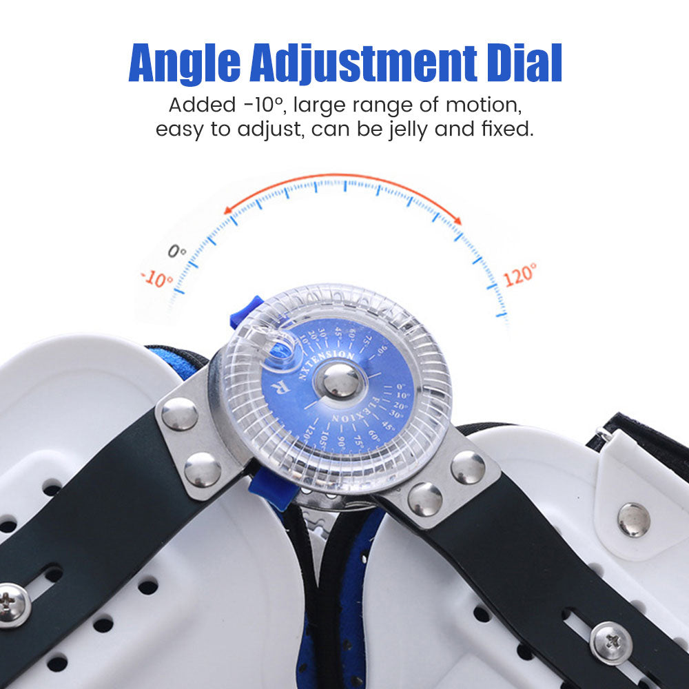 Premium Knee Brace for ACL/MCL/PCL Injuries, Ligament Support & Sports Recovery, Hinged ROM Orthopedic Orthosis for Men & 