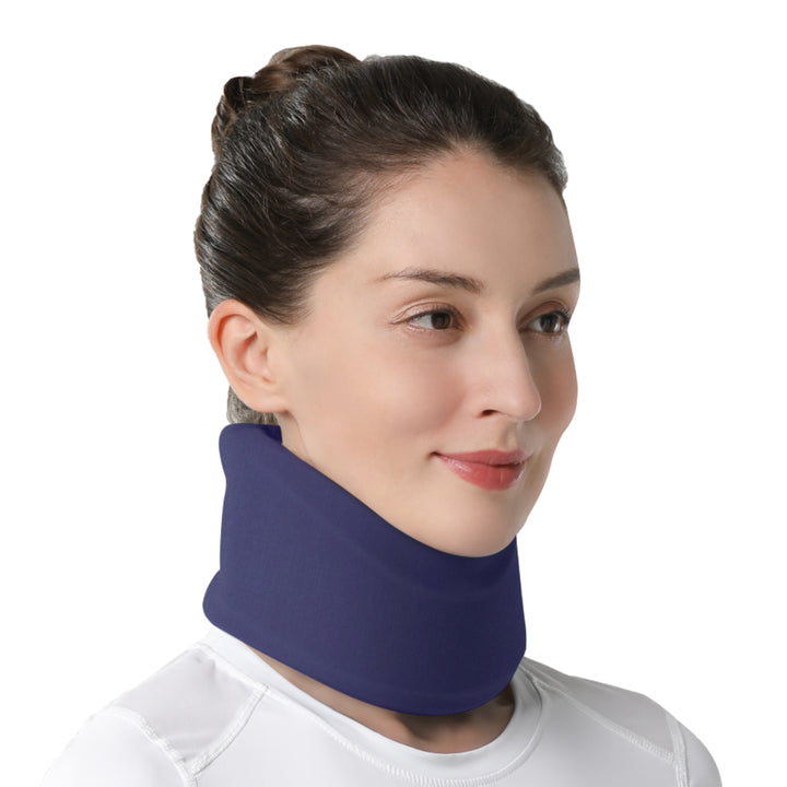 Premium Adjustable Neck Brace for Pain Relief - Soft Cervical Collar for Sleeping, Travel, and Posture Support | Ergonomic  