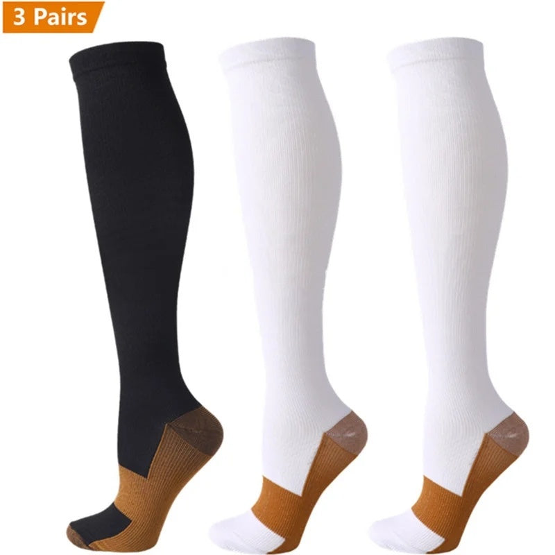Premium Compression Socks for Men & Women – Sports, Nursing, Varicose Veins & Pregnancy Relief, Athletic & Soccer 