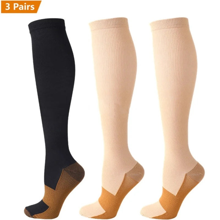 Premium Compression Socks for Men & Women – Sports, Nursing, Varicose Veins & Pregnancy Relief, Athletic & Soccer 