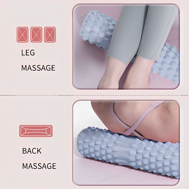 Premium Foam Roller for Deep Muscle Massage, Myofascial Release, Back & Leg Relaxation, Durable EVA, Pressure-Resistant Design