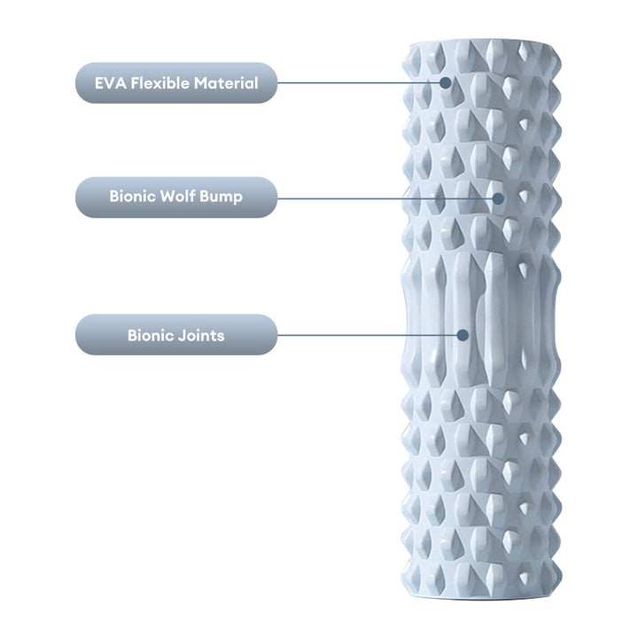 Premium Foam Roller for Deep Muscle Massage, Myofascial Release, Back & Leg Relaxation, Durable EVA, Pressure-Resistant Design