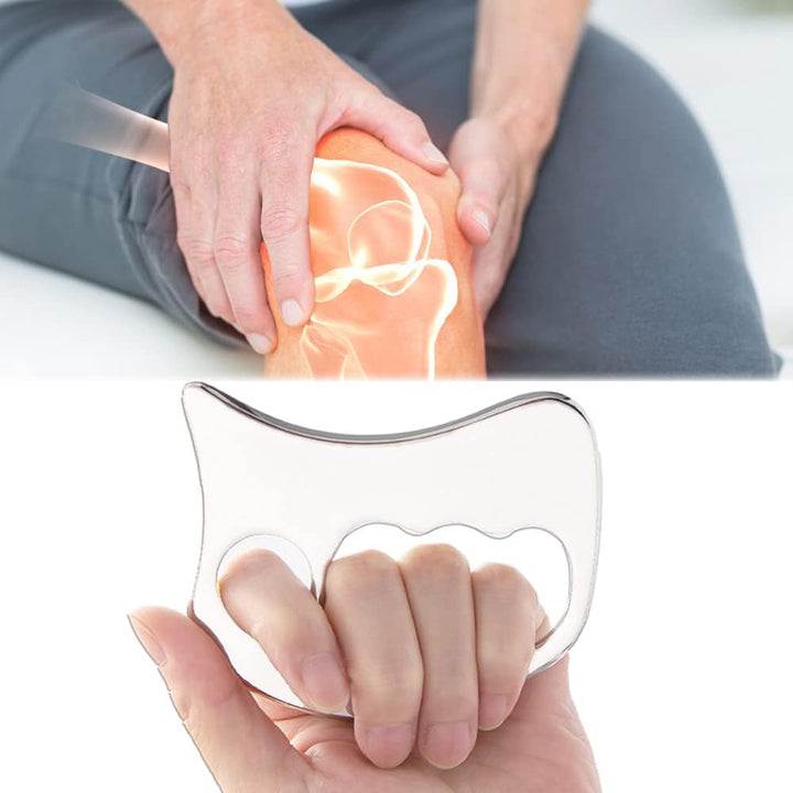 Premium Stainless Steel Gua Sha Tool for Deep Tissue Scraping, Myofascial Release & Muscle Pain Relief – Ideal for Physical