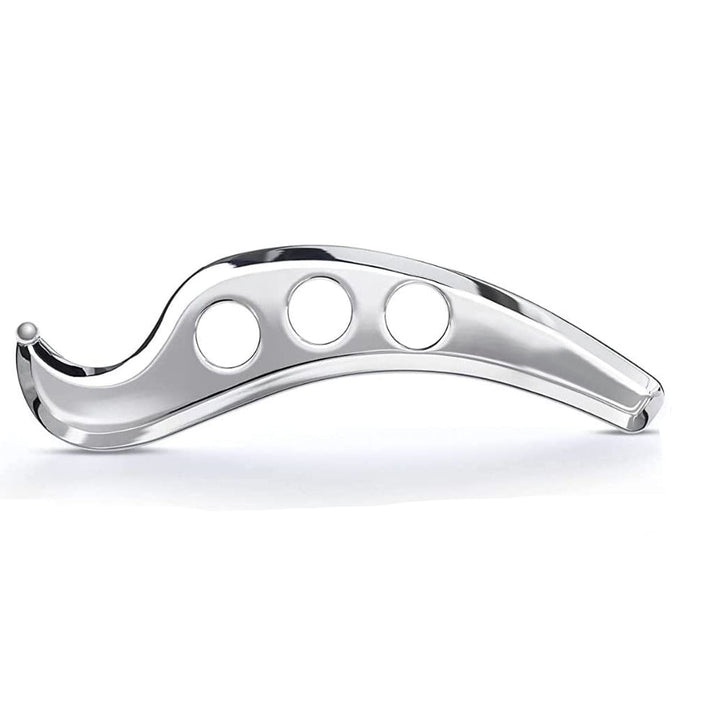 Premium Stainless Steel Gua Sha Scraping Massage Tool for Muscle Relaxation, IASTM for Back, Legs, Arms, Anti-Cellulite 