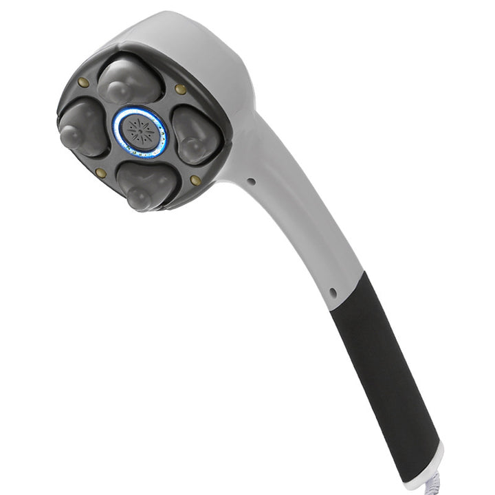 Premium Infrared Electric Handheld Massager with Heat - Full Body Percussion Massage Stick for Neck, Back, and Waist Relief, 