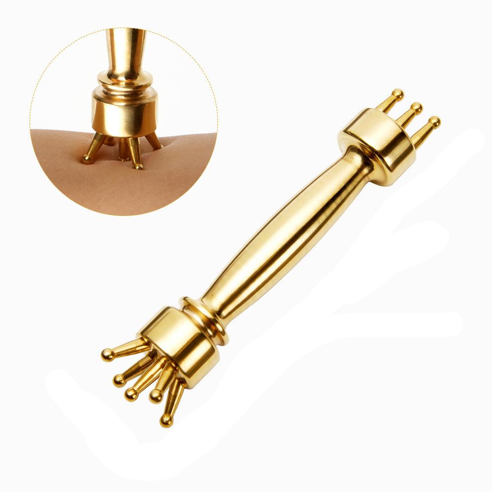 Premium Meridian Massage Stick for Magnetic Therapy, Trigger Point and Lymphatic Acid Drainage, IASTM Facial Scraping Board