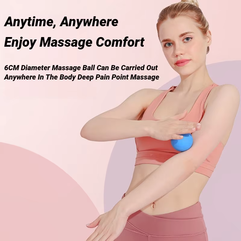 Premium TPE Fascia Massage Ball for Muscle Relaxation, Stress Relief, and Trigger Point Therapy – Lacrosse Ball for Yoga, Fitness, and Pain Relief - StrengthXPhysiotherapy