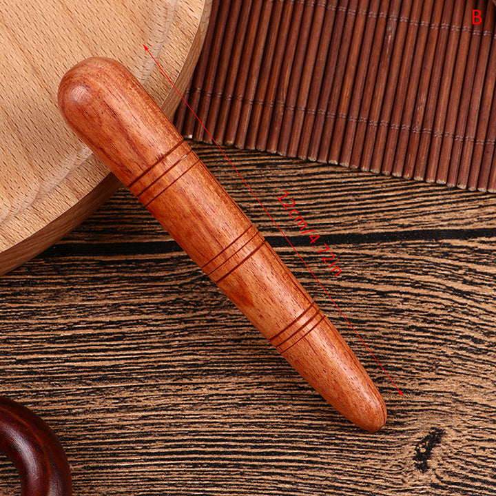 Premium Wooden Spa Massage Tool - Muscle Roller Stick for Cellulite Blasting, Deep Tissue Release, Foot and Body Self-Massage