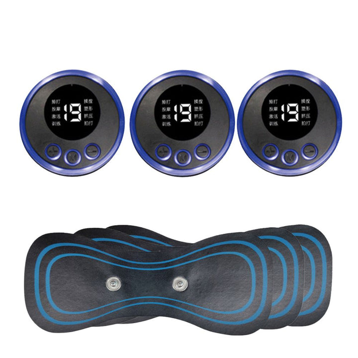 Premium Electric Pulse Neck Massager EMS TENS Cervical Massager for Neck and Back Pain Relief, Muscle Stimulator, and Deep 