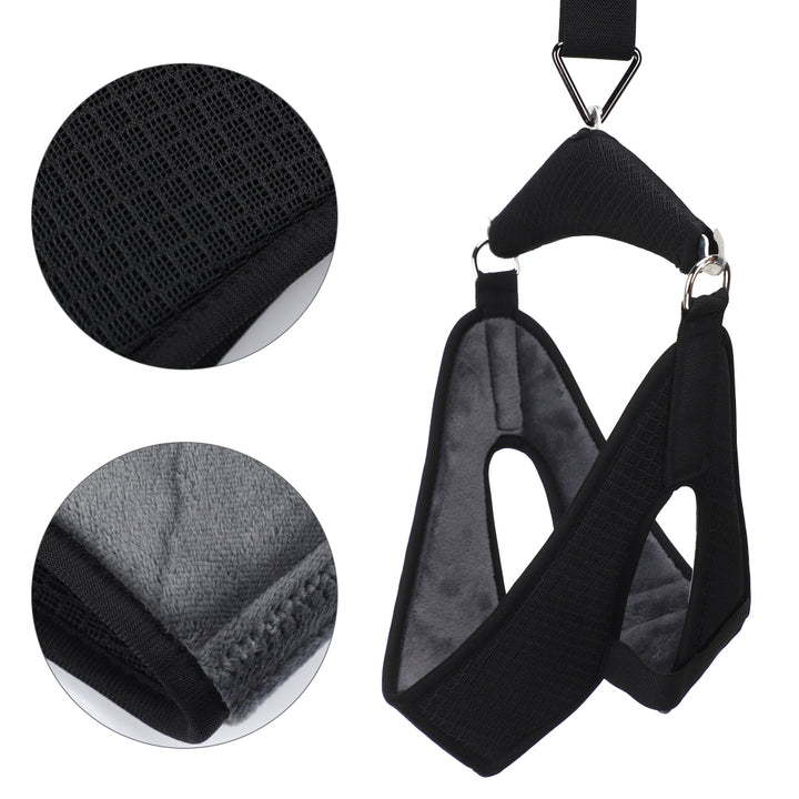 High-Quality Cervical Neck Traction Device for Home Use, Over-Door Neck Stretcher Hammock, Pain Relief & Spine Correction  