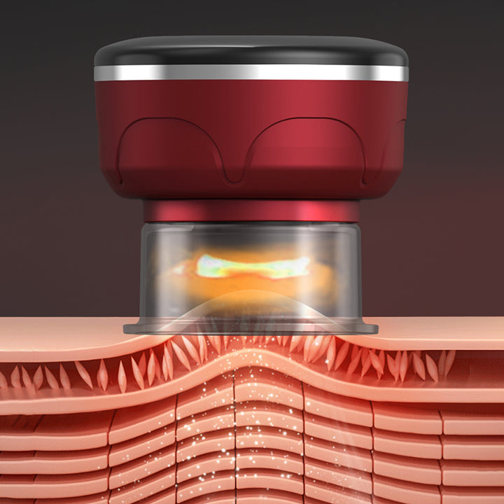 Premium 8-Cup Electric Cupping Massager – Gua Sha, Vacuum Suction, EMS, Anti-Cellulite Therapy