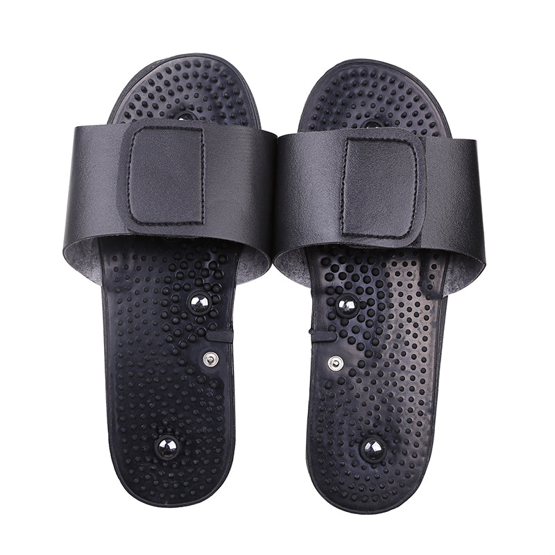 Premium Electric Muscle Stimulator Massage Slippers for Pain Relief – TENS Therapy Foot Massager with Acupuncture Function 