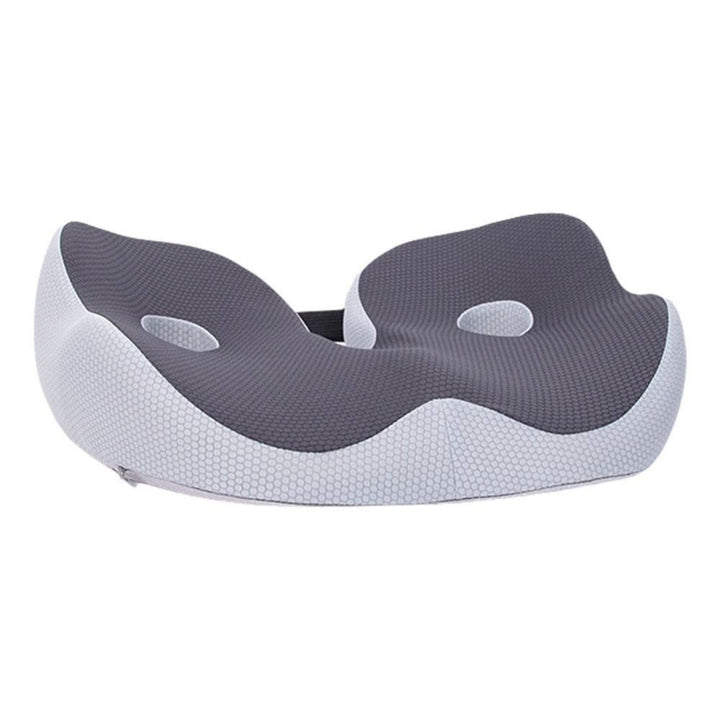 Premium Memory Foam Sit Bone Relief Cushion – Ergonomic Washable Seat Cushion for Pressure Relief, Breathable Comfort, Long 