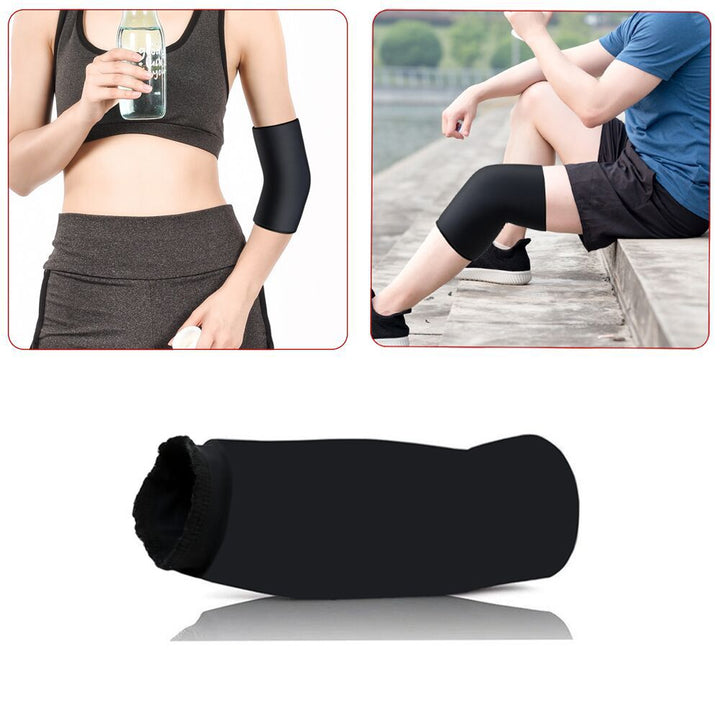 Premium Elbow Ice Pack - Hot & Cold Compression Sleeve for Joint Pain Relief, Swelling & Soreness - Gel Wrap for Bruising, 