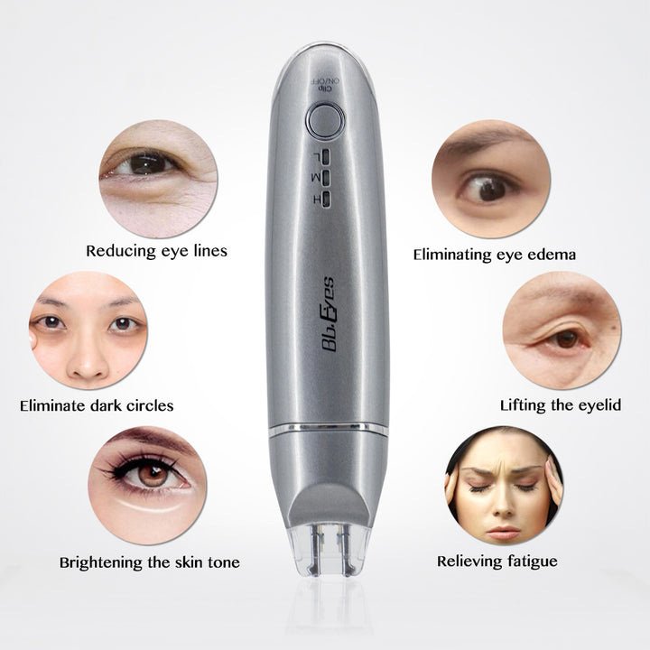 Premium 2 in 1 EMS Eye and Face Vibration Massager – Portable Electric Dark Circle Removal, Anti-Ageing Eye Wrinkle Beauty